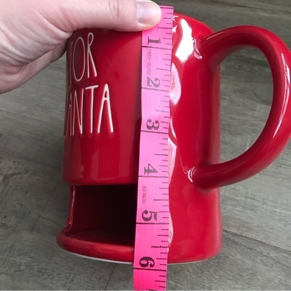 Rae Dunn FOR SANTA cookies & milk mug - Picture 4 of 8